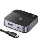 UGREEN 2 In 1 Out 4K@60Hz TYPE-C+HDMI Switch – AW503