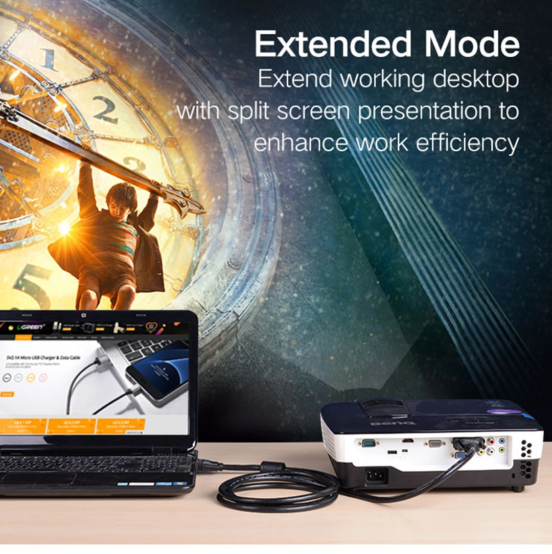 UGREEN-15-Meter-DVI-241-Male-to-Male-Cable-Gold-Plated–DV101-6