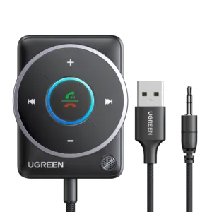 UGREEN 3.5mm Bluetooth 5.4 Receiver Audio Dual Connection Adapter With USB Power – CM723