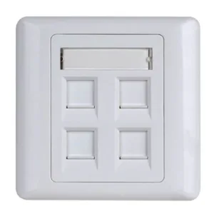 UGREEN 4 Port Wall Face Plate