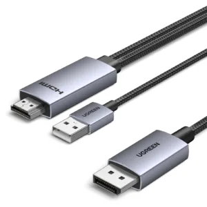 UGREEN 2 Meter 4K 60Hz HDMI to DP Cable- HD169