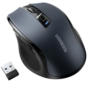 UGREEN Ergonomic Wireless Mouse 2.4G 4000DPI Silence Design – MU006