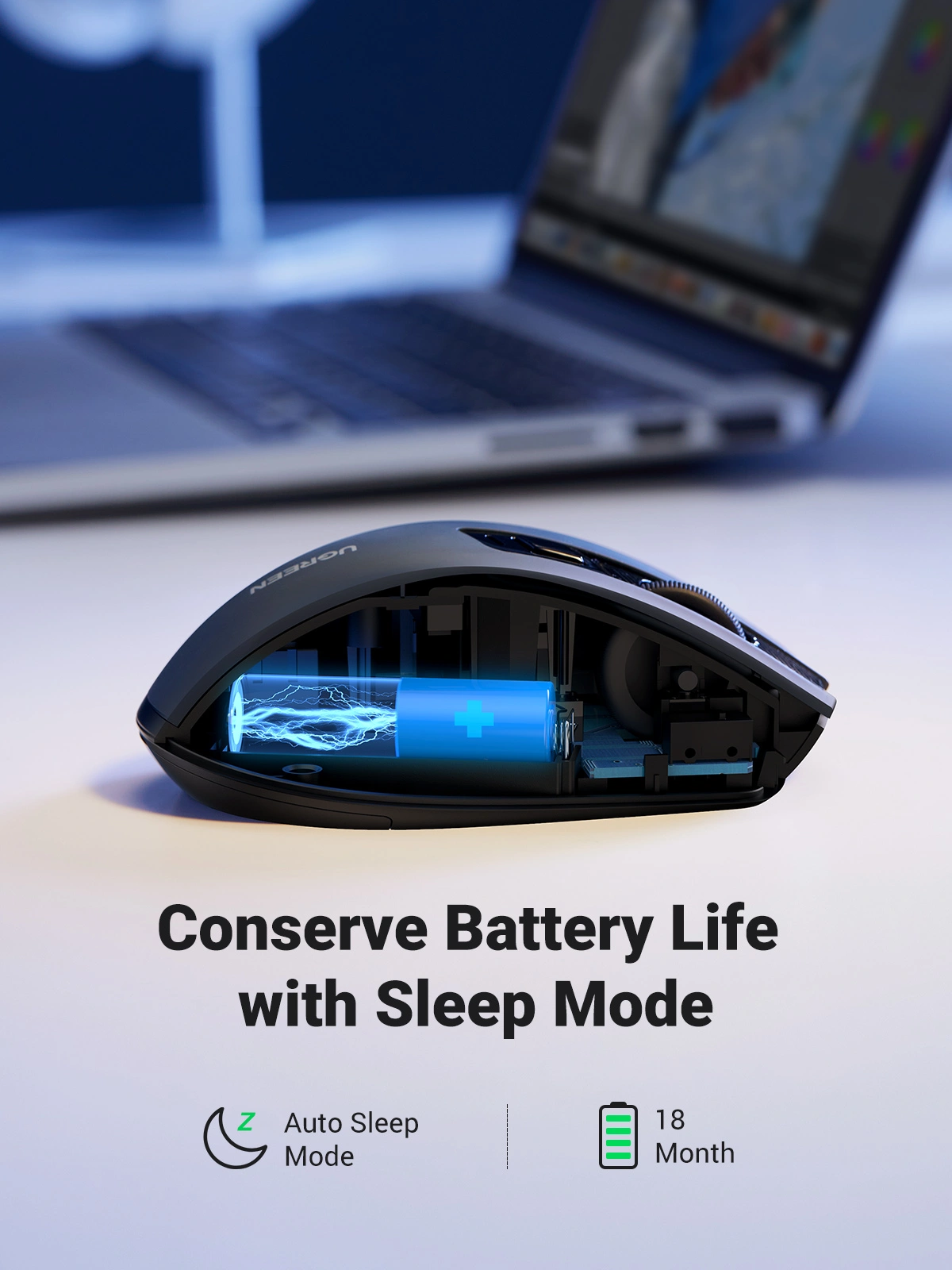 UGREEN-Ergonomic-Wireless-Mouse-2.4G-4000DPI-Silence-Design-MU006-Ugreensl-5