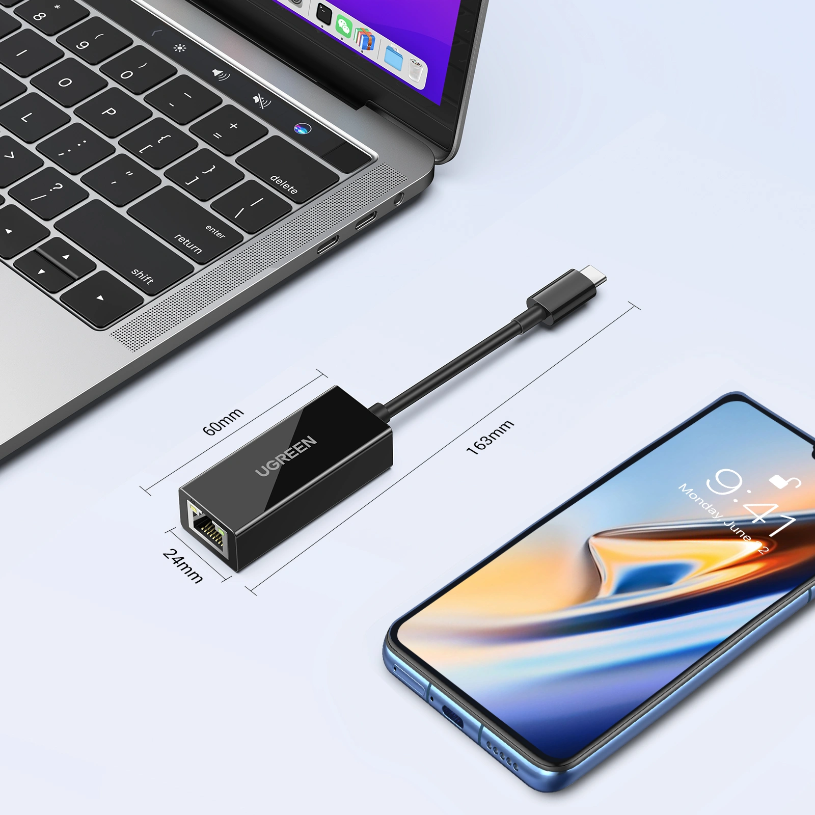 UGREEN-Type-C-to-1000Mbps-Gigabit-Ethernet-Adapter-US236-50307-UGREEN-2