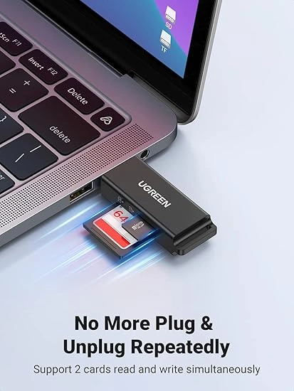 UGREEN-USB-3.0-to-TF-SD-Dual-Card-Reader-Black-CM104-Ugreensl-1