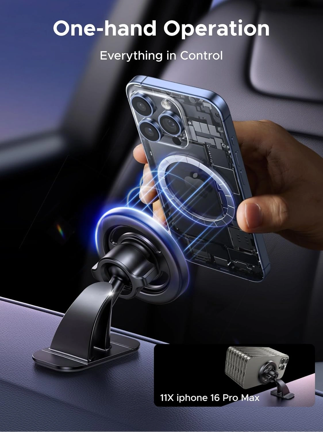 UGREEN-Universal-Car-Vents-Dashboard-Phone-Mount-Set-–-LP986-–-85397-Ugreen-5