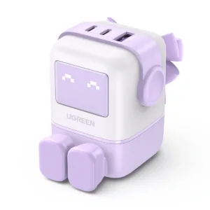 UGREEN 65W Uno RG 3-Port GaN Fast Charger UK – CD361