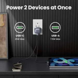 UGREEN 35W 2-Port Nexode GaN Fast Charger UK – CD350