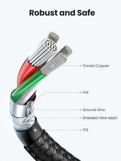 UGREEN-Type-C-to-Type-C-PD-Round-Cable-Nickel-Plating-Aluminum-Shell-0.5-Meter-US261-50149-US261-Ugreensl-6