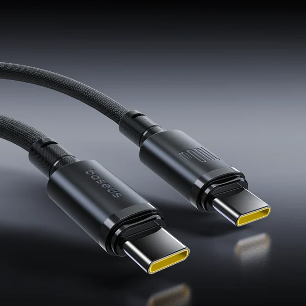 Baseus-1-Meter-100W-Type-C-to-Type-C-New-Braided-Fast-Charging-Cable-Cosmic-Black-E0426W00-1-Year-Warranty-BC-1-600×600