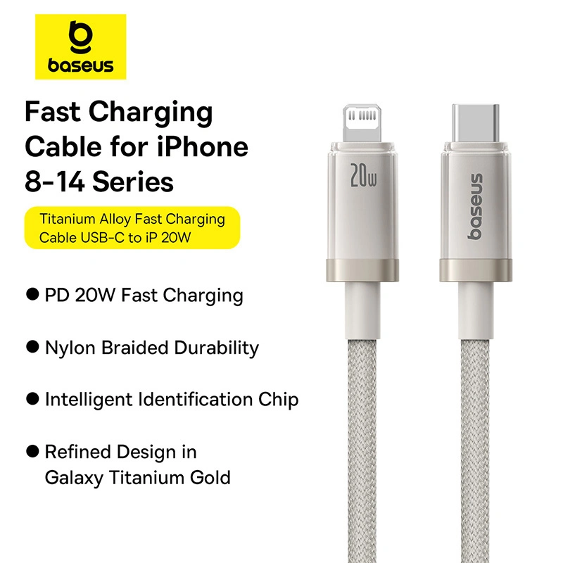 Baseus-1-Meter-20W-Titanium-Alloy-PD-Type-C-to-Lightning-Fast-Charging-Cable-–-Galaxy-Titanium-Gold-Model-P10378101G21-00-BC-13