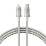 Baseus 1 Meter 20W Titanium Alloy PD Type-C to Lightning Fast Charging Cable – (Galaxy Titanium Gold)