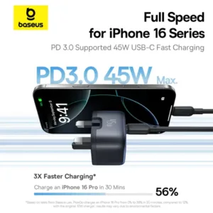 Baseus 45W PicoGo AE11 GaN 6 Type-C Fast Charger